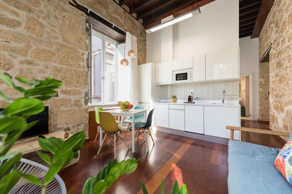 Foto del interior de los apartamentos