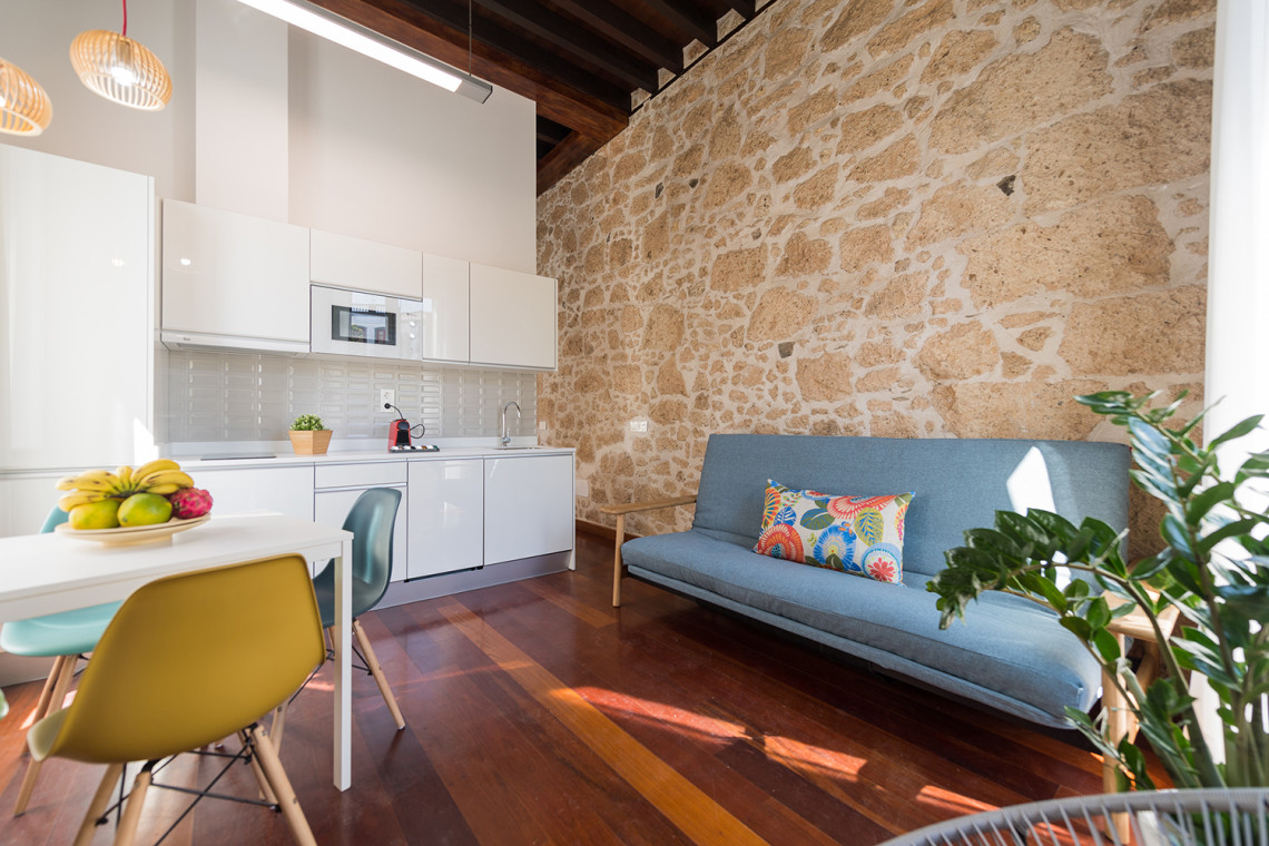 Foto del interior de los apartamentos