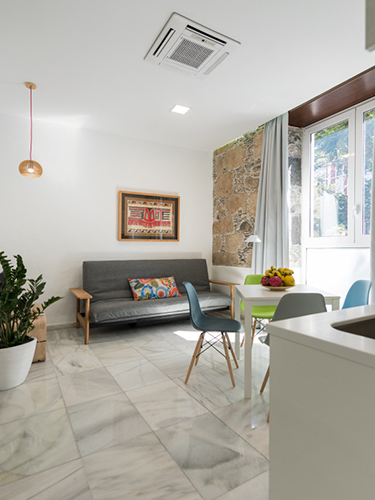 Foto del interior de los apartamentos